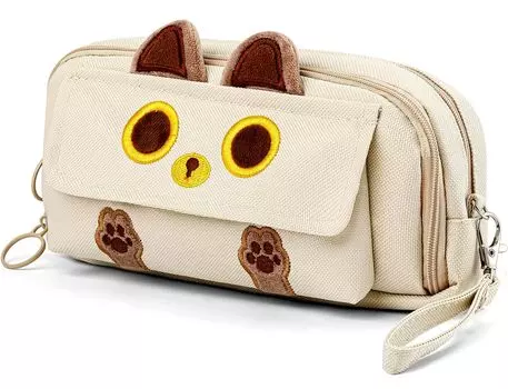 EKEZATA Пенал Милый Пенал для Ученика Младшей Школы Пенал Кошка Пенал Кошка Пенал Для Ученика Начальной Школы Пенал Сумка Для Пеналов