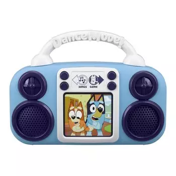 eKids Bluey Toy Музыкальный плеер Игрушки для малышей с музыкой для Bluey Toys Вентиляторы для мальчиков и девочек Встроенные синий