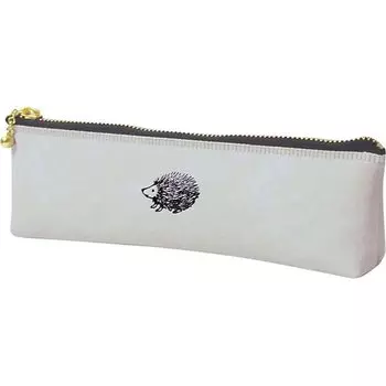 El Commune Matka Pen Case One Point Pen Case Hedgehog Greige [El Commune] PPC-025