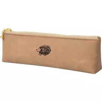 El Commune Matka Pen Case One Point Pen Case Hedgehog Camel PPC-026