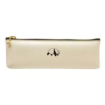 El Commune Matka Pencil Case One Point Pen Case Panda White [El Commune] PPC-023
