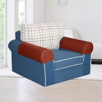 Elastic 2pc/set PU Leather Sofa Covers Waterproof Sofa Armrest Couch Covers For Couch Chair Arm Protectors Slipcover Stretchy