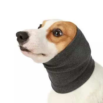 Elastic Dog Grooming Earmuffs Noise-Proof Dog Head Sleeve Dog Soothing Head Cover Outdoor M