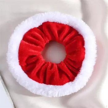 Elastic Hair Band for Women, Soft Accessories and Bobble red