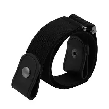 Elastic Invisible Belt Woven Fabric Traceless Unisex Waist Belt Fashionable Jean Belt Dropshipping 90cm