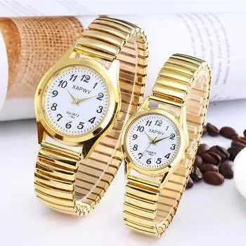 Elastic Large Dial Fashion New Couple Casual Watch Watches Quartz Unique Men s