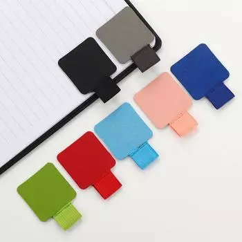 Elastic Loop Desk Journals Clipboards Notebooks Pen Clips Pen Organizer Clip Pencil Holder розовый