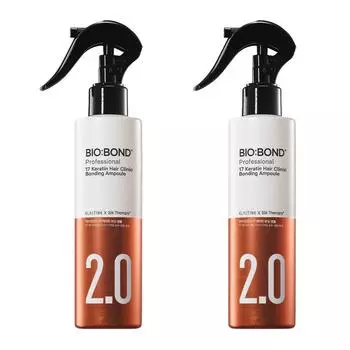 Elastin Biobond Silk Therapy 17 Кератиновая ампула для волос, 2 шт., 200 мл