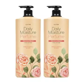 Elastine Daily Perfume Moisture Shampoo Цветочно-древесный аромат, 1 набор, 2,2 л