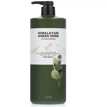 Elastine Himalaya Green Herb 7X Shampoo 1980ml Costco, 1.98L, 1 unit