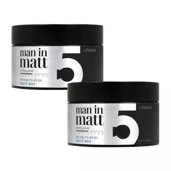 Elastine Men in Matt Paste Hair Wax, 80g, 2 pieces