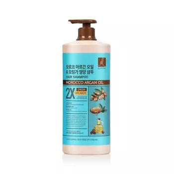 Elastine Moroccan Argan Oil & Moringa Nourishing Shampoo, 1.1L, 1 unit