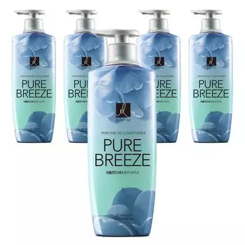 Elastine Perfume Conditioner Pure Breeze Fragrance, 600ml, 5 units