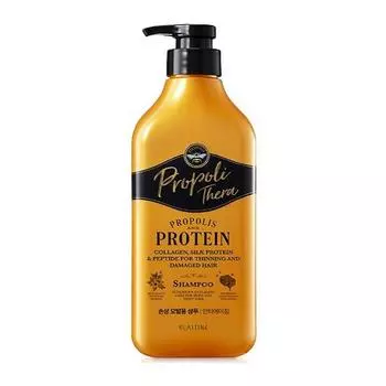 ELASTINE Шампунь Propoliterra для поврежденных волос 500 мл