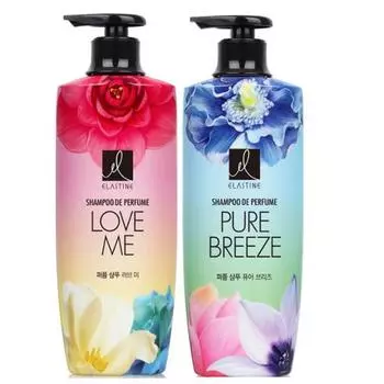 ELASTINEe Perfume Love Me / Pure Breeze Shampoo 600ml 2 types, choose 1 Love Me Shampoo 600ml