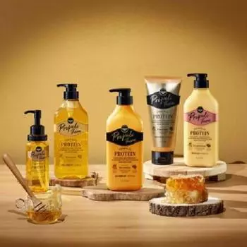 ELASTINEe Propoliterra Shampoo 500ml / Treatment 300ml 3 types, choose 1 Damage treatment 300ml