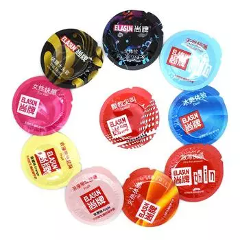 ELASUN 24 шт. 8 типов ультратонкие презервативы лед и огонь безопасный контрацептивный презерватив для мужчин, секс-товары для взрослых секс-игрушки