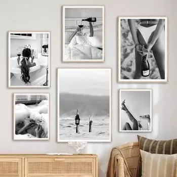 Elden Ring видеоигры постеры и принты аниме сексуальная ведьма фотографии настенная живопись на холсте гостиная спальня бар домашний декор 21x30cm No Frame