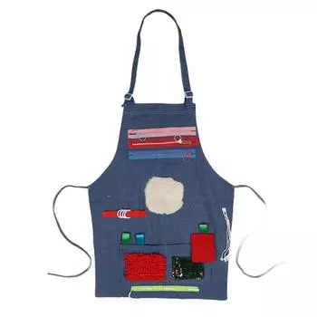 Elderly Sensory Activities Apron Dementia Sensory Games Stress Relief Unisex Apron for Dementia