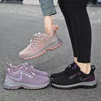 Elderly shoes New mother shoes Spring soft sole Lightweight breathable middle-aged and elderly sports walking shoes Non-slip father shoes 35
