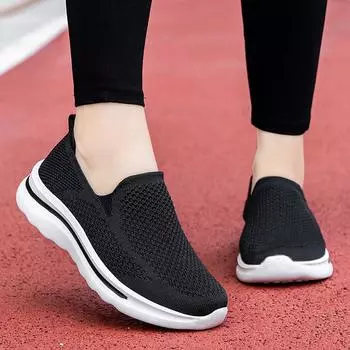 Elderly shoes women middle-aged and elderly comfortable walking shoes mother spring and summer casual sports shoes soft sole non-slip breathable 36