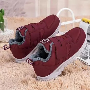 Elderly Winter Cotton Shoes: Thick, Soft, Non-Slip Walking Shoes for Big Toe Comfort 41