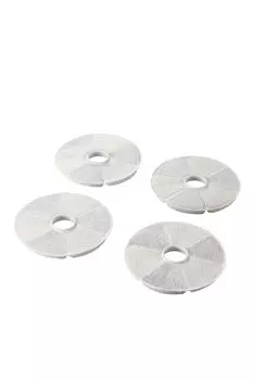 Elecom Автоматический сменный фильтр для подачи воды, набор из 4 фильтров, тип Silent Aqua Only PET-WD01 PET-WD04FT