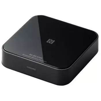ELECOM Bluetooth аудио приемник стерео мини соединение с RCA кабелем-переходником черный LBT-AVWAR501XBK