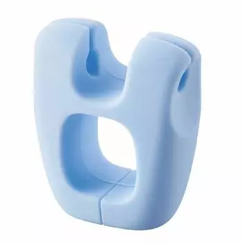 ELECOM Cable Clip L size for AC 3 pieces Blue [Perfect cables, etc.] EKC-CCSLBU