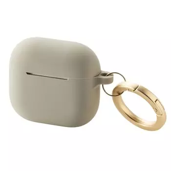 Elecom Чехол для AirPods 4-го поколения с функцией активного шумоподавления, совместимый с зарядкой AirPods MagSafe, цвет &me Grey AVA-AP06SCJGB