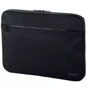 Elecom Чехол для компьютера Чехол для ПК Совместим с дюймовым ПК Антибактериальный Водоотталкивающий Тонкий Водонепроницаемый Молния Черный ~14 BM-IBAB14BK