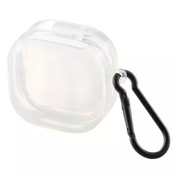 Elecom Чехол для наушников LinkBuds Fit Можно заряжать, не вынимая из чехла Ударопрочный карабин в комплекте Материал TPU Прозрачный TWS-SO241UCCR