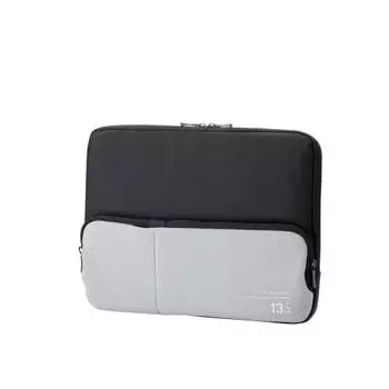 ELECOM Computer Case PC Case 13.3 Inch (MacBook Pro 13) Case with Accessory Storage Pocket Black BM-IBPT13BK