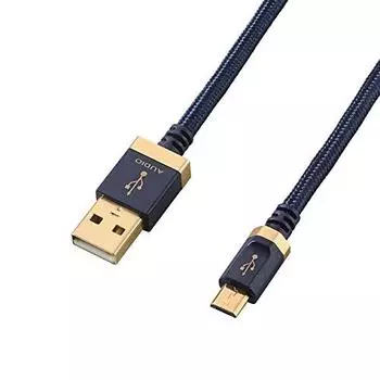 ELECOM DH-AMB12 AV-кабель для передачи музыки Кабель A-microB USB2.0 1,2 м