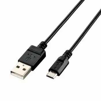ELECOM Eco USB Cable 2.0 A-microB 0.6m U2C-JAMB06BK