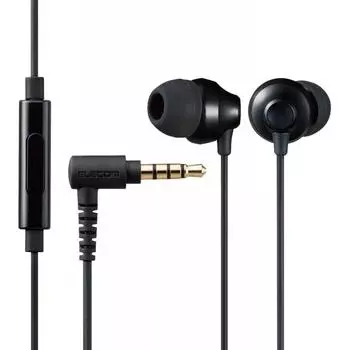 Elecom Elecom стерео наушники канального типа 3,5 мм с микрофоном Fast Music F12c 10,0 мм черный Ehp F12cmbk черный с микрофоном