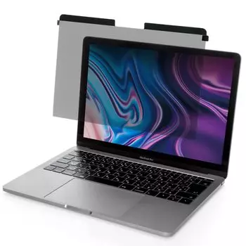 Elecom Фильтр конфиденциальности для MacBook Pro 13 дюймов MacBook Air 13 дюймов Дисплей Предотвращение Писк Магнитный Тип / [Модель Retina] EF-MBPT13PFM