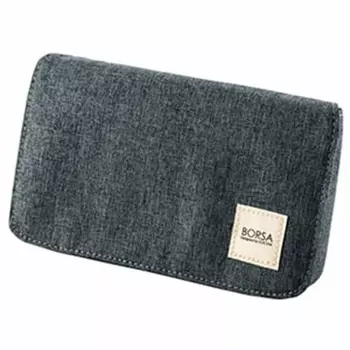 ELECOM Gadget Pouch Bag in Bag Gadget Pouch Storage Bag Flap Type Compact M Size Black BMA-GP05BK