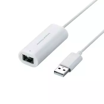 ELECOM Gamepad Converter USB-подключение, совместимое с классическим контроллером Wii, 1 порт, белый Quest X Operation JC-W01UWH [подтверждено Dragon]