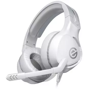 ELECOM Gaming Wired Lightweight x Soft Ear Comfortable for Long White Headset, Наушники, Накладки, Игровые, HS-G01WH