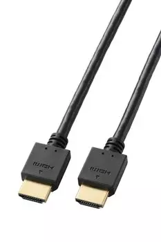 ELECOM HDMI Cable 5m High Speed ARC Compatible Gold Plated Triple Shield SPEED with ETHERNET For Game Consoles 4K/30Hz [HIGH Certified] TVs, чёрный