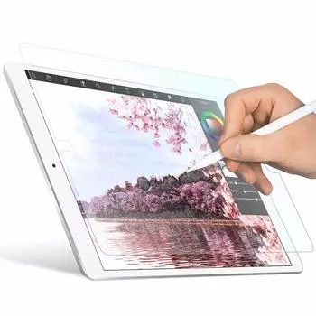 ELECOM iPad 10.2 9-го/8-го/7-го поколения (2021/2020/2019) Пленка Текстура бумаги Антибликовая Высококачественная Тип бумаги На ощупь как бумага TB-A19RFLAPL