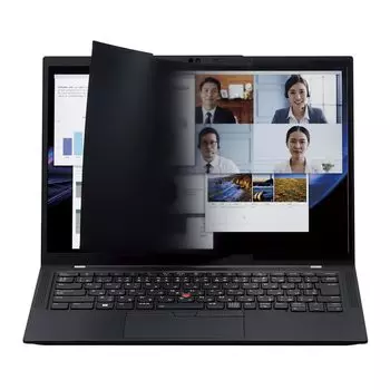 ELECOM LCD Защитный фильтр Предотвращение Писка Нано Всасывание 14 Вт Дюйм (1610) EF-PFNS14W10 чёрный