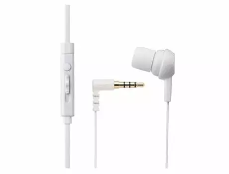 Elecom Монофонические наушники канальные C3520 белые (с микрофоном) EHP-MC3520WH