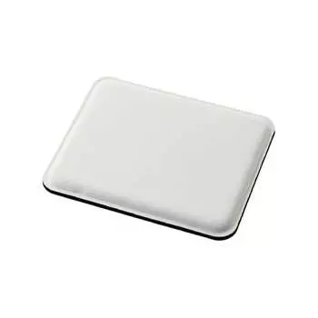 ELECOM Mouse Pad Smooth Cloth Material with Cushion Extra Thick 10mm Approx. 23cm x Approx. 18cm Quiet Design Washable Anti-Slip Telework Gray MP-FBFW
