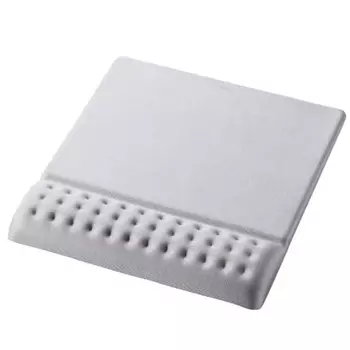 ELECOM Mouse Pad with Integrated Wrist Rest Wide COMFY Fatigue Reduction Gray MP-CF095WGY