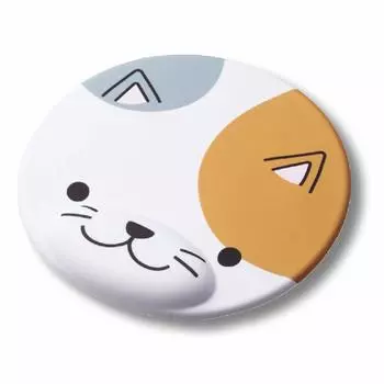 ELECOM Mouse Pad Wrist Rest Animal Make your desk cute with animal face cat MP-AN01CAT