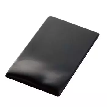 ELECOM Mouse Pad Wrist Rest FITTIO Gel Material Low Black MP-115BK