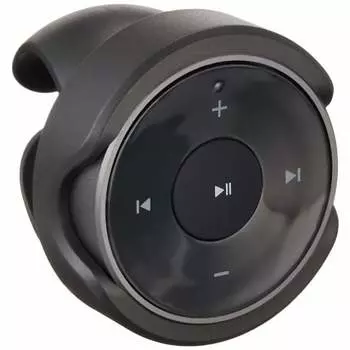 ELECOM Мультимедийный пульт дистанционного управления Bluetooth беспроводной [управление музыкой на руке/функция затвора камеры включены] Автомобильный держатель на руль черный LAT-RC01BK