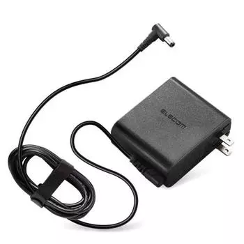 ELECOM Notebook PC AC Adapter Round Connector 19V NEC ACDC-1965NEBK